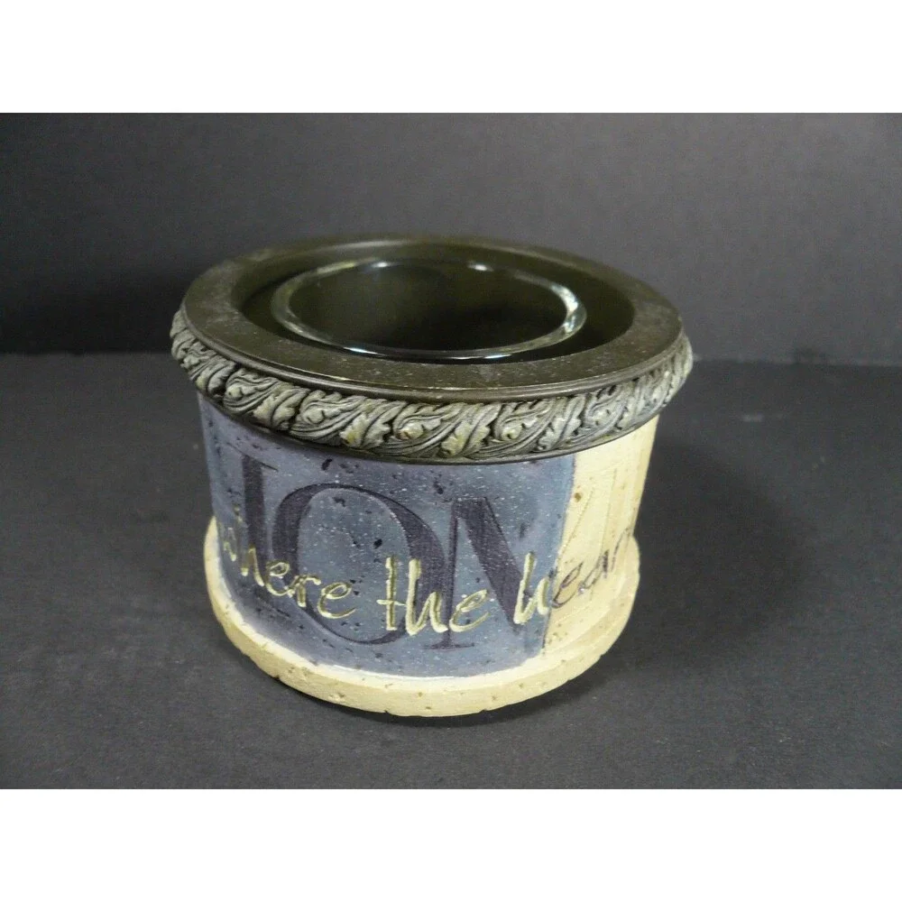 New Heartstone by Bill Stross Candle Holder 